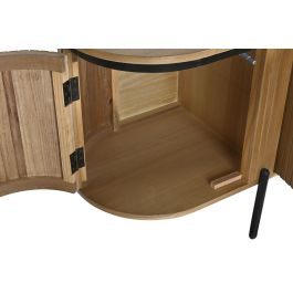 Mueble Tv Balines DKD Home Decor Natural Negro 40 x 55 x 180 cm Mueble Tv Balines DKD Home Decor Natural Negro 40 x 55 x 180 cm