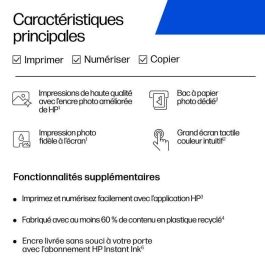 Impresora de inyección de tinta a color multifunción HP Envy Photo 7231