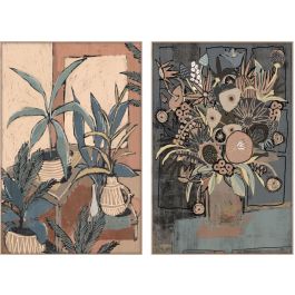 DKD Home Decor Cuadro Scandi Multicolor 84 x 124 x 4.5 cm (2 Unidades) Precio: 132.49999972. SKU: S3038974