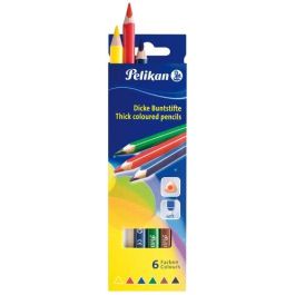 Lapices De Colores Pelikan Triangular Estuche De 6 (Bsd6Dn) Precio: 3.50000002. SKU: B14LE36TVE