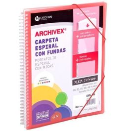 Carchivo Archivex Star Carpeta Con Fundas Personalizable A4 Rojo Cierre Goma Espiral Sobre Solapa Precio: 6.7899997. SKU: BIX53033053