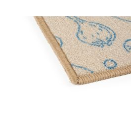 Kinvara Alfombra Multiusos Organic 40x120 cm Poliamida Azul, Verde, Beige (Set de 12)