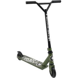 Stamp Military SKIDS CONTROL Patinete Scooter Freestyle - Ruedas 100mm PU - Rodamientos ABEC 5 - Cuadro Aluminio Reforzado - Manillar BMX