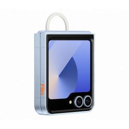 Samsung Funda Transparente con Anillo para Samsung Galaxy Z Flip6