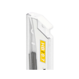 Liderpapel Minas de Grafito 0.7 mm HB Tubo 12 Minas Longitud 60 mm para Portaminas