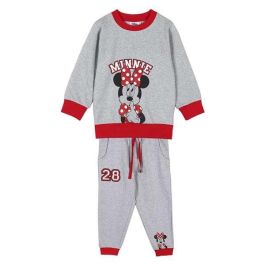 Chándal Infantil Minnie Mouse Gris 2 Años