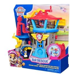 Spin Master 6071249 Playset Patrulla Canina Pup Squad Air Rescue Torre Aeropuerto Bahía Aventura Chase +3 años