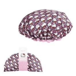 Cerdá Gorro de Ducha para Niñas, Diseño Hello Kitty. Color Rosa. Edad Mínima Recomendada 3 Años. Dimensiones 27 x 27 x 1 cm.