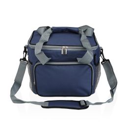 Fiambrera Isotérmica Versa 16L Gris y Azul 32x24x26 cm (2 Unidades) Fiambrera Isotérmica Versa 16L Gris y Azul 32x24x26 cm (2 Unidades)