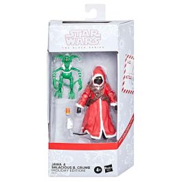 HASBRO Star Wars The Black Series Figuras articuladas Jawa (15cm) y Salacious B. Crumb (10cm) Holiday Edition con accesorios Precio: 29.6899999. SKU: B1A8XWCY8Z