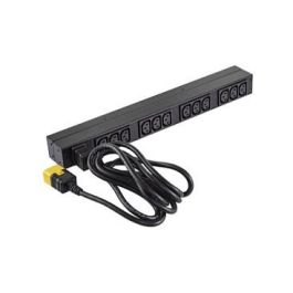 APC AP9565 Rack PDU Basic 1U Monofásico 230V Negro 12 Salidas AC