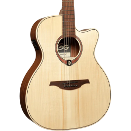LAG Guitarra Acústica Auditorium Cutaway Tramontane 70 A/E Natural Electroacústica Tapa Maciza de Abeto Engelmann Precio: 388.311264. SKU: B14JWK9JAM