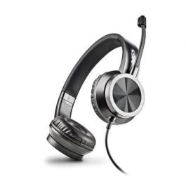 NGS MSX11PRO Auriculares estéreo supraurales con Micrófono ajustable, Jack 3.5mm, adaptador doble Jack para PC y control de volumen en cable - Negros NGS MSX11PRO Auriculares estéreo supraurales con Micrófono ajustable, Jack 3.5mm, adaptador doble Jack para PC y control de volumen en cable - Negros