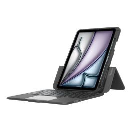 Targus VersaVu Teclado con Trackpad y Cubierta Bluetooth 5.0 para iPad Air (M2) 11" e iPad Pro 11" - Idioma Nórdico QWERTY, Negro