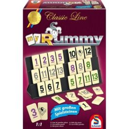 Schmidt Spiele MyRummy Juego de Mesa familiar para 2-4 jugadores, duración aprox. 30 minutos, edad recomendada 8+ años Precio: 32.49999984. SKU: B12L7J9ENN