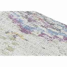 Alfombra Arabe DKD Home Decor Blanco Multicolor 230 x 0.75 x 160 cm Alfombra Arabe DKD Home Decor Blanco Multicolor 230 x 0.75 x 160 cm