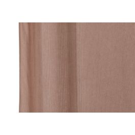 DKD Home Decor Cortina Panna23 Rosa Palo Poliester 260 x 260 x 140 cm