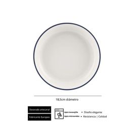 Alacena Azul Plato Llano 23 Cm (6 Unidades) Alacena Azul Plato Llano 23 Cm (6 Unidades)