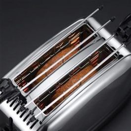 Russell Hobbs 23310-57 Tostador para Sándwiches Chester con Ranuras Anchas y Bandeja Recogemigas