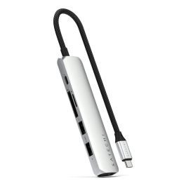 Satechi 100 W, 10 Gbps, 120 x 28 x 10 mm, Silver