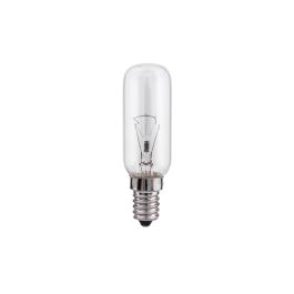 Bombilla incandescente tubular transparente 25 W e14