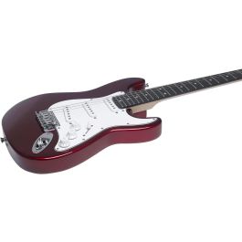 Guitarra Eléctrica Eko Starter St100 Formato 3/4 Tipo Strat - Roja Cromo