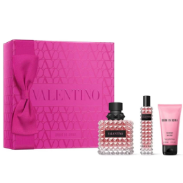 Set Valentino Born In Roma Donna 100 mL Edp Vapo + Vs 15 mL + Bd 50 mL Xmas24 Precio: 129.49999953. SKU: B1GYZREHT2