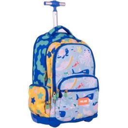 Milan Mochila Con Ruedas 6 Cremalleras 25 L Serie Especial Blue Odyssey Precio: 47.94999979. SKU: B189YAE6HL