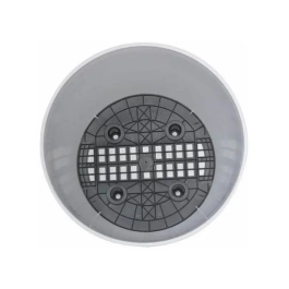 Riviera RIV3580796336066 Jardinera Redonda Eva New Plástico Diámetro 36 cm Azul