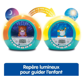 Vtech Mi Reloj Despertador Cuentista Story'Clock Azul Francés VTE3417766219053