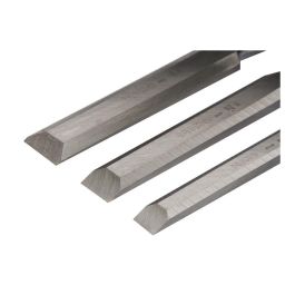 Irimo Juego de 3 Formones para Carpintería, 12 mm 18 mm 25 mm, con Mango de Polipropileno, Acero Templado, Cumple Norma ISO 2729, Incluye Protector de Puntas