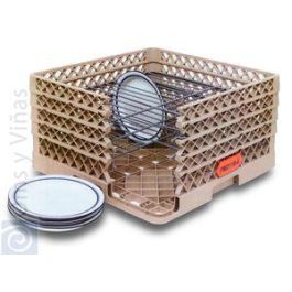 Traex Cesta para platos, sistema Rack-Master, 32.5 cm de diámetro, estrecha, capacidad 19 platos, color OYV, para lavavajillas y almacenaje Precio: 184.5613. SKU: B17T76XB25