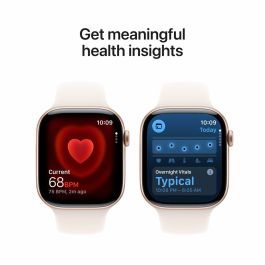 Apple Watch S11 Aluminio 46mm Oro Rosa con Correa Deportiva Rosa Pálido Talla M/L