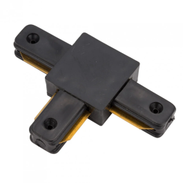 Conector T Carril Monofásico Negro HO-PL218000TN Precio: 2.59000016. SKU: B1BVW8TTKV
