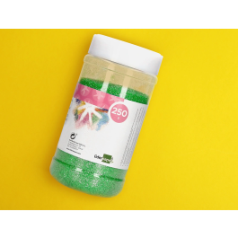 Liderpapel Purpurina fantasia verde pastel bote 250 gr