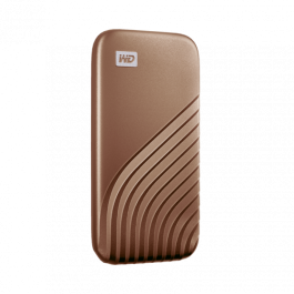 SANDISK MY PASSPORT TM SSD 500GB, GOLD, 1050MB/S READ, 1000MB/S WRITE, PC & MAC COMPATIABLE SANDISK MY PASSPORT TM SSD 500GB, GOLD, 1050MB/S READ, 1000MB/S WRITE, PC & MAC COMPATIABLE