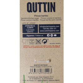 Pinzas de bambú Quttin 27 cm (36 Unidades) Pinzas de bambú Quttin 27 cm (36 Unidades)