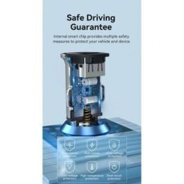 Cargador de Coche Vention FFAH0/ 2xUSB/ 18W Cargador de Coche Vention FFAH0/ 2xUSB/ 18W