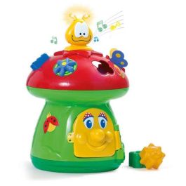 Molto Seta Jirafa de Actividades con Bloques, Música, Sonidos y Formas 40 cm