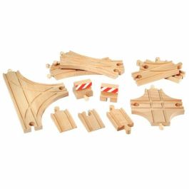 Brio World 33307 Caja Evolution Avance 11 Rails Accesorio para circuito de tren de madera A partir de 3 años