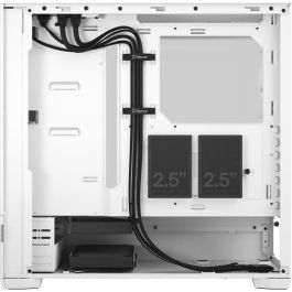 Fractal Design FD-C-POA1A-03 Pop Air White TG - Caja de PC Blanca con Panel de Cristal Templado