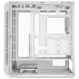 Sharkoon AK5M RGB ATX Midi Tower Caja PC Blanca con Iluminación RGB y Panel de Cristal Templado