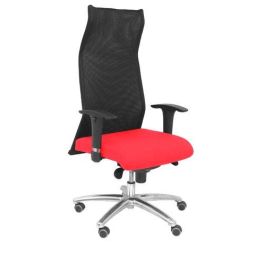 Sillon Piqueras Y Crespo Sahuco Direccion Uso Intensivo (8H) Brazos Regulables Mecanismo Sincro Respaldo Malla Transpirable Y Asiento Tapizado Bali Rojo Precio: 498.58999971. SKU: S5702555