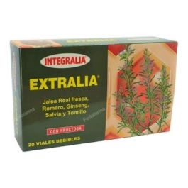 INTEGRALIA Extralia 20 Viales - Suplemento Energizante con Jalea Real y Ginseng para Fatiga Física y Mental Precio: 23.4999996. SKU: B14JKGAMLK