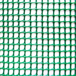 Rollo de malla ligera cadrinet color verde 1x25m cuadro: 4,5x4,5mm faura