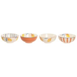 DKD Home Decor Limones 25 Bol Mediterraneo Azul Amarillo 16.7 x 6.5 x 16.7 cm (4 Unidades) Precio: 28.49999999. SKU: B1JYTRE7EM