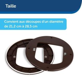 Petsafe PET0729849167667 Adaptador de instalación de gateras Marrón Petsafe PET0729849167667 Adaptador de instalación de gateras Marrón
