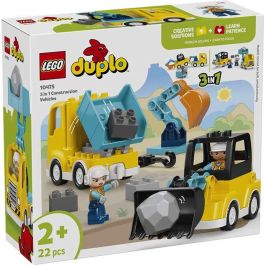 Lego Juego de Construcción Vehículos de Construcción 3 en 1 Duplo para +18 meses