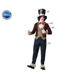 Disfraz Sombrerero Loco Traje Marron para Hombre Adulto Talla XS-S - Personajes de Cuento Disfraz Sombrerero Loco Traje Marron para Hombre Adulto Talla XS-S - Personajes de Cuento