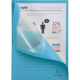 Subcarpeta Exacompta Forever Azul claro A4 100 Piezas (4 Unidades)